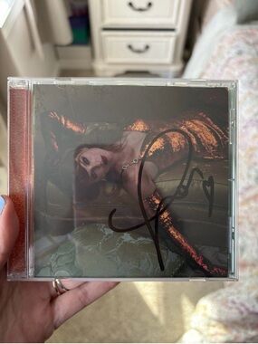 Taylor Swift Life of A Showgirl Signed Cd
